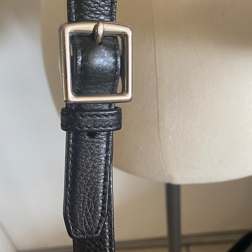 Coach Black Pebbled Leather Crossbody with Turnlock - Picture 2 of 7